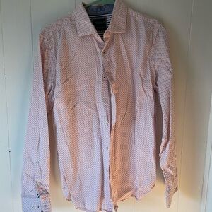 Men's Pink Patterned Shirt